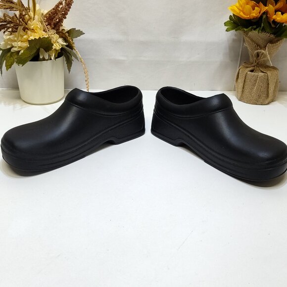 Klogs Springfield Black Slip-On Clogs US 8 Slip-Resistant Sole Orthotic-Friendly - Picture 5 of 10